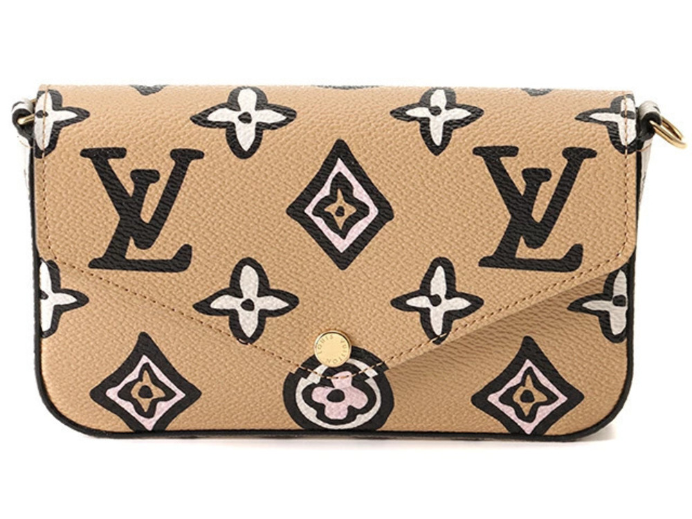 LOUIS VUITTON Multi Pochette Felicie Monogram Wild Heart T